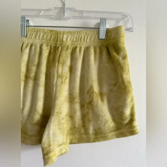 Billabong Kids Girls Yellow Tie Dye Super Soft Comfy Towel Cloth Shorts Size M - Picture 5 of 6